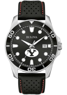 Bulova BYU Cougars Sport Leather Mens Watch