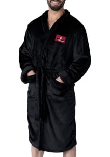 Indiana Hoosiers Black #1 Dad Silk Touch Bathrobes