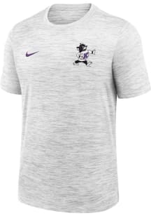 Nike K-State Wildcats White Varsity Willie Football Velocity Short Sleeve T Shirt