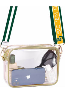 Baylor Bears Patterned Shoulder Strap with Womens Clear Tote