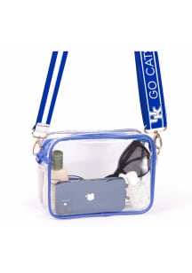 Kentucky Wildcats Patterned Shoulder Strap with Womens Clear Tote