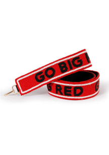 Nebraska Cornhuskers Bead Strap Womens Purse Strap