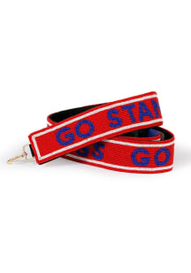 SMU Mustangs Bead Strap Womens Purse Strap