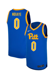 Amdy Ndiaye  Nike Pitt Panthers Blue Basketball NIL Name And Number Jersey
