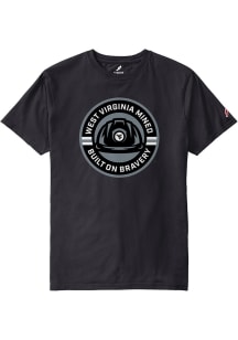 West Virginia Mountaineers Black Built On Bravery Short Sleeve T Shirt