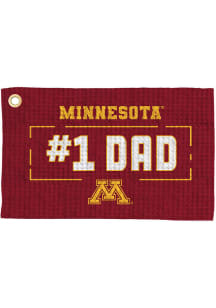Minnesota Golden Gophers #1 Dad Waffle Golf Towel
