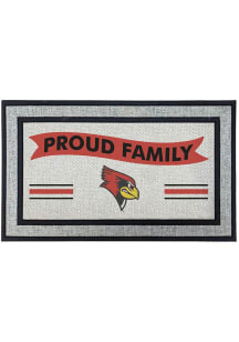 Illinois State Redbirds Proud Family 18x30 Door Mat