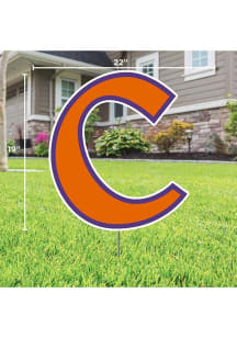 Clemson Tigers Primary Yard Sign - Orange