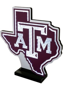 Texas A&M Aggies team color and team logo Table Lamp