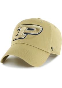 47 Purdue Boilermakers Clean Up Adjustable Hat - Gold