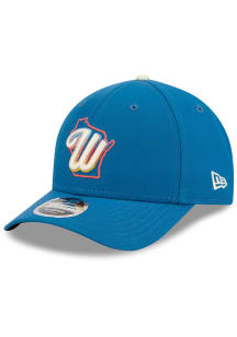 New Era Milwaukee Brewers City Connect 9FORTY M-Crown Adjustable Hat - Blue