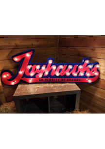 Kansas Jayhawks Lit Marquee Sign