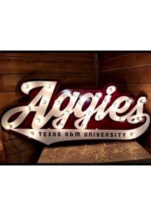 Texas A&M Aggies Lit Marquee Sign