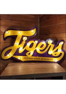 LSU Tigers Lit Marquee Sign