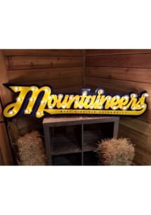 West Virginia Mountaineers Lit Design Marquee Sign