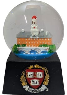 Harvard Crimson Shield Square 65mm Water Globe