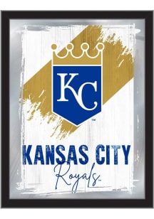 Kansas City Royals Paint Brush Hanging Back Bar Mirror