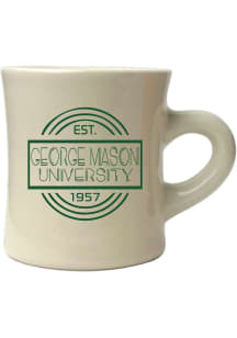 George Mason University 10oz Diner Ceramic Mug - White