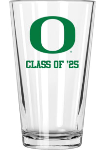 Oregon Ducks Class of 2025 16 oz Pint Glass - White