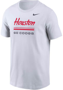 Nike Houston Cougars White Dri-Fit Core Short Sleeve T Shirt