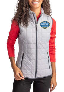 Cutter and Buck UCLA Bruins Womens Anthracite 2026 WBB Champions Rainier PrimaLoft Vest