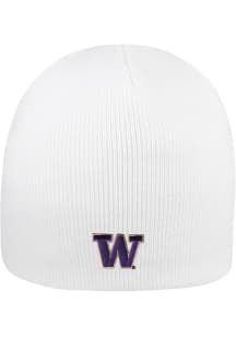 LogoFit Washington Huskies White Everest Mens Knit Hat