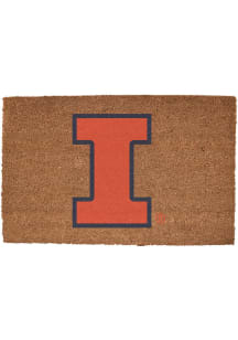 Illinois Fighting Illini 19.5x29.5 Door Mat