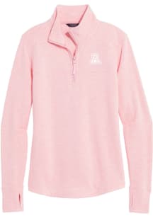 Vineyard Vines Arizona Wildcats Womens Pink Dreamcloth Shep Shirt Qtr Zip