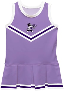 Vive La Fete K-State Wildcats Girls Lavender Britney Dress Set Cheer Dress
