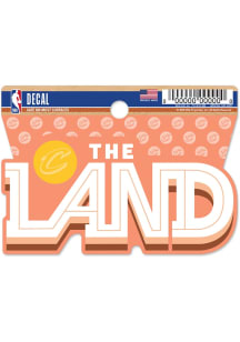 Cleveland Cavaliers 2025 City Edition Clean Cut Auto Decal - Maroon