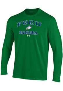 Under Armour Florida Gulf Coast Eagles Green Baseball Performance Long Sleeve T Shirt