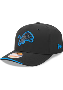 New Era Detroit Lions 2026 NFL Sideline 9SEVENTY Adjustable Hat - Black