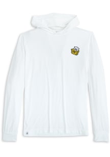 Johnnie O Michigan Wolverines Mens White Talon Vault Long Sleeve Hoodie