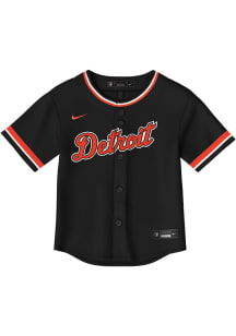 Nike Detroit Tigers Toddler Navy Blue Alt 1 Baseline Blank Jersey