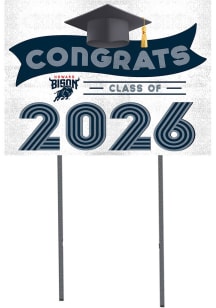 Howard Bison KH Sports Fan Class of 2026 Yard Sign - Navy Blue
