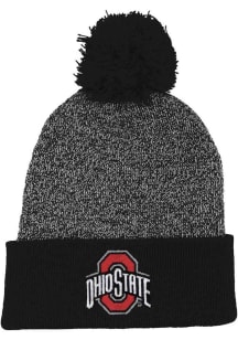 LogoFit Ohio State Buckeyes Black Rooney Womens Knit Hat