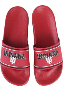 Indiana Hoosiers Raised Logo Mens Slides