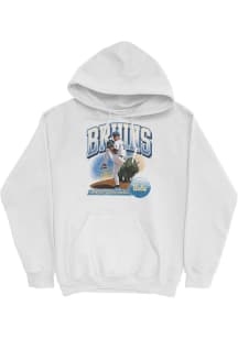 Angel Cervantes Campus Ink UCLA Bruins Youth Illustrated Long Sleeve Player Hoodie White