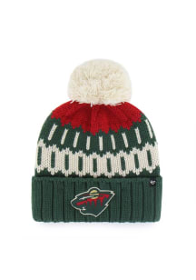 47 Minnesota Wild Green Felicity Cuff Womens Knit Hat