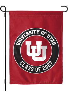 Utah Utes Class of 2027 Garden Flag - Red