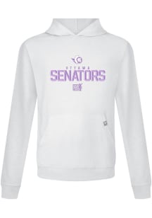 Levelwear Ottawa Senators Mens White Relay Carve Hood
