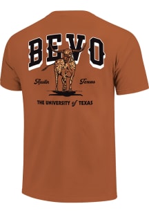 Texas Longhorns Burnt Orange Bevo Short Sleeve T Shirt