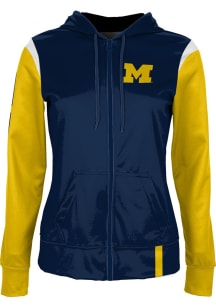 ProSphere Michigan Wolverines Womens Navy Blue Tailgate Light Weight Jacket