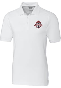 Cutter and Buck Toronto FC Mens White Advantage Short Sleeve Polo