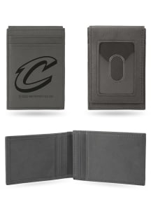 Cleveland Cavaliers Laser Engraved Mens Bifold Wallet
