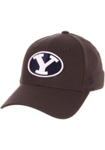 Zephyr BYU Cougars Mens Charcoal ZF Flex Hat