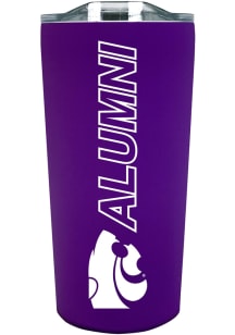 K-State Wildcats 18oz Soft Touch Alumni Stainless Steel Tumbler - Purple