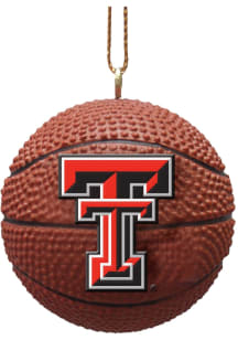 Texas Tech Red Raiders 3PK Basketballs Ornament - Red