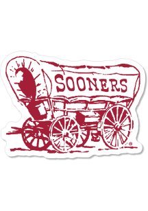 Oklahoma Sooners SM Wagon Magnet