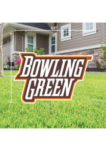 Bowling Green Falcons Yard Sign Yard Sign - White